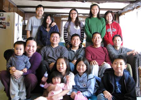 Group at Roy and Mary's Farm